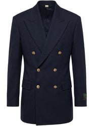 Gucci - Double Breasted Tailored Blazer - Lyst
