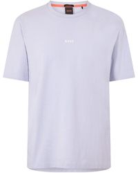 BOSS - Logo Crew-Neck T-Shirt - Lyst