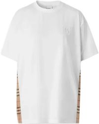 Burberry - Item O-Neck Short-Sleeved T-Shirt - Lyst
