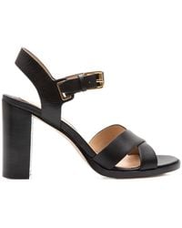Ralph Lauren - Round-Toe High-Heeled Sandals - Lyst