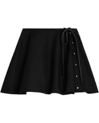 Celine - Peplum Skirt - Lyst