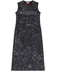 DIESEL - D-Pra Sleeveless Midi Dress - Lyst