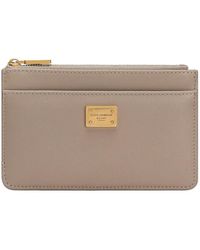 Dolce & Gabbana - Leather Card Holder - Lyst