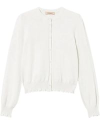 Twinset - Scallop-Trim Cardigan - Lyst