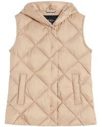 Weekend by Maxmara - Frutto Hooded Quilted Gilet - Lyst
