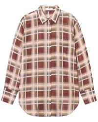 FRAME - The Plaid Boy Shirt - Lyst