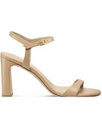 Stuart Weitzman - Round-Toe High-Heeled Sandals - Lyst