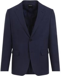 ZEGNA - Oasi Linen Single-Breasted Blazer - Lyst