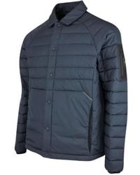 BOSS - Long-Sleeved Cotton-Padded Jacket - Lyst