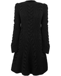McQueen - Alex Cable Jumper Dress - Lyst