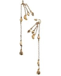 Lemaire - Charm Chain Drop Earrings - Lyst