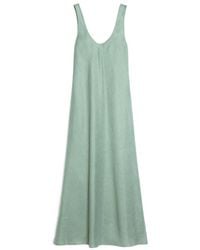 iBlues - Linen-Blend Dress - Lyst