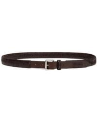 Lemaire - Braided Buckle Belt - Lyst