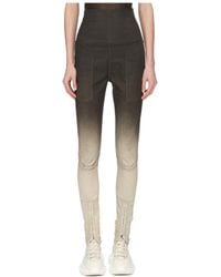 Rick Owens - Zip-Detail Gradient Jeans Pants - Lyst