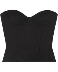 Balenciaga - Strapless Bustier Top - Lyst