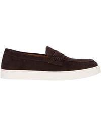 Doucal's - Slip-On Penny Loafers - Lyst