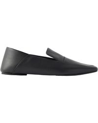 St. Agni - Minimal Leather Loafers - Lyst