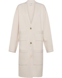 forte_forte - Long-Sleeved Coat - Lyst
