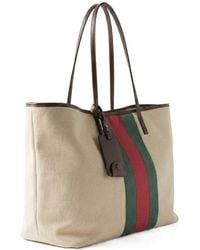 Gucci - Tribeca Large Tote Bag With Charm - Lyst