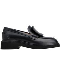 Roger Vivier - Viv' Rangers Metal Buckle Loafers - Lyst