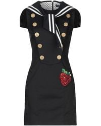 Dolce & Gabbana - Mini Dress Cotton, Virgin Wool, Elastane - Lyst