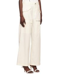 Dion Lee - Straight-Leg Cargo Trousers - Lyst