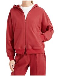 Brunello Cucinelli - Embellished Zip-Up Hoodie - Lyst