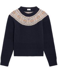 Celine - Crewneck Sweater - Lyst