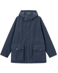 Stone Island - Long-Sleeve Hooded Jacket - Lyst