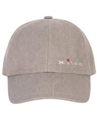 Kiton - Logo-Embroidered Baseball Cap - Lyst