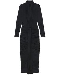 Givenchy - Draped Long Dress - Lyst