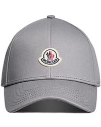 Moncler - Logo Patch Baseball Cap - Lyst