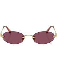 Miu Miu - Rimless Sunglasses - Lyst