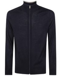Paul Smith - Zip-Up Cardigan - Lyst