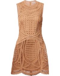 Jonathan Simkhai - Round Neck Sleeveless Dress - Lyst