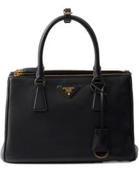 Prada - Galleria Medium Leather Bag - Lyst