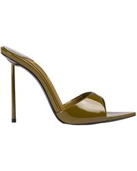 Le Silla - Pointed Toe Stiletto Heeled Sandals - Lyst