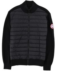 Canada Goose - Hybridge Quilted Knitted Jacket - Lyst