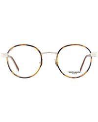 Saint Laurent - Logo Flat Mirror - Lyst