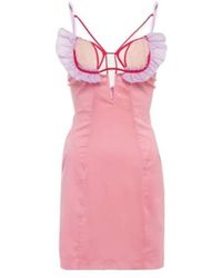 Nensi Dojaka - Silk-Blend Minidress - Lyst