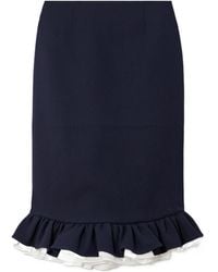ShuShu/Tong - Ruffled Layered Midi Skirt - Lyst