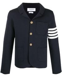 Thom Browne - 4-Bar Knitted Blazer - Lyst