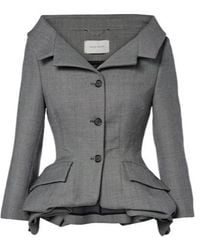 Magda Butrym - Peplum Virgin Wool Blazer - Lyst