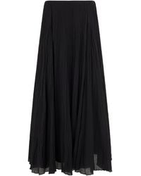Vince - Crinkled Maxi Skirt - Lyst