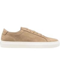 Common Projects - "Achilles Piuma" Nabuck Sneakers - Lyst