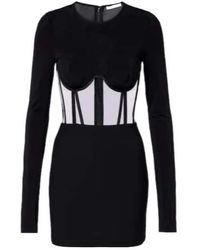 Nensi Dojaka - Paneled Corset Dress - Lyst