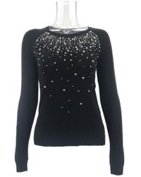 Armani Jeans - Round-Neck Long-Sleeved Sweater - Lyst