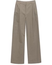 DUNST - Pleated Wide-Leg Pants - Lyst