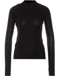 Pinko - Ribbed Wool Sweater - Lyst