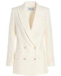 CASABLANCA - Double Breasted Blazer - Lyst